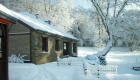 Maison dans la neige